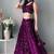 Premium Wine Festive Lehenga Set