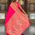 Pink elegant art silk woven saree with rich zari border