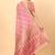 Pink elegant art silk woven saree with rich zari border