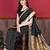 Black elegant art silk woven saree with rich zari border
