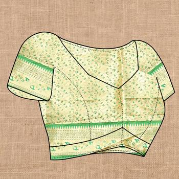 Yellow elegant art silk woven saree with rich zari border 5
