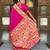 Magenta elegant art silk woven saree with rich zari border
