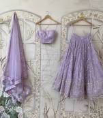 Designer Pastel LAVENDER  Lehenga Choli for Festive Occasions