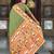 Mehendi elegant art silk woven saree with rich zari border