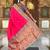 Pink elegant art silk woven saree with rich zari border