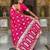 Pink elegant art silk woven saree with rich zari border