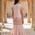 Pink embroidered cotton kurta sharara set