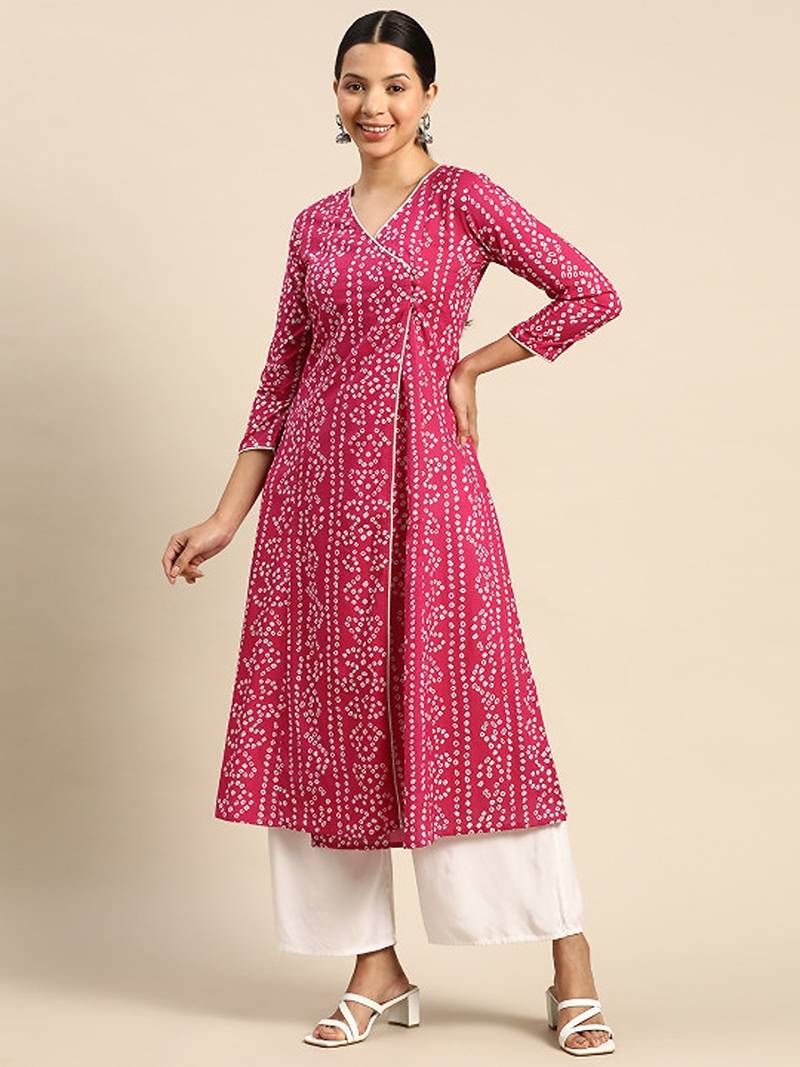 Bandhani printed kurta