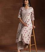 Floral printed kurta with palazzo