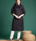 Three-quarter sleeves kurta