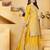 Yellow color natural creap silk wedding wear trending plazo set