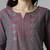 Floral embroidered thread work kurta
