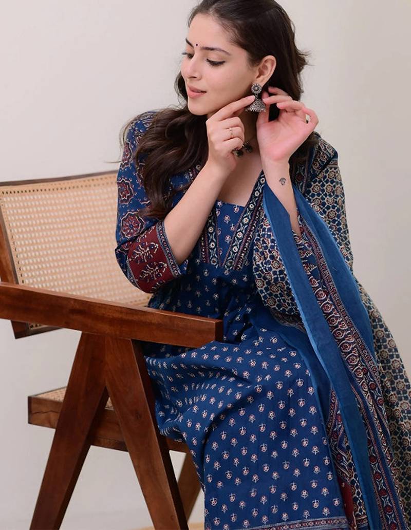 Blue kurta sets