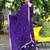 Purple color chinnon silk wedding wear trending plazo set