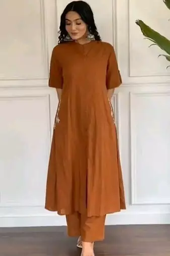 Floral printed floral handloom kurta