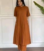 Floral printed floral handloom kurta