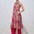 Printed kurta with pyjamas