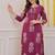 Floral printed floral kurta