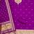 Purple soft banarasi silk pure zari woven design dress material