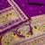 Purple soft banarasi silk pure zari woven design dress material