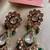 Gold alloy cherished polki earrings