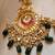 Gold alloy vritika kundan chandbali