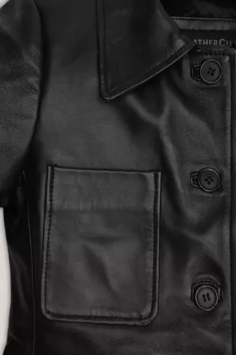 women's black lambskin leather biker jacket classic moto zip style authentic premium