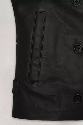 women's black lambskin leather biker jacket classic moto zip style authentic modern
