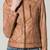 Women tan brown genuine leather jacket slim fit classic formal jacket handmade premium lambskin