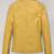 Women’s yellow classic lambskin leather jacket biker motorcycle slim fit stylish