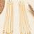 white alloy earrings with pearl chain hanging tassel work