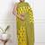 Women yellow pure cotton printed bandhej ehtnic saree aay-60