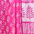 Women pink pure cotton printed bandhej ehtnic saree aay-87