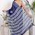 Women blue pure cotton printed bandhej ehtnic saree aay-108
