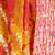 Women orange pure cotton printed bandhej ehtnic saree aay-127
