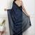 Women blue pure cotton printed bandhej ehtnic saree aay-132