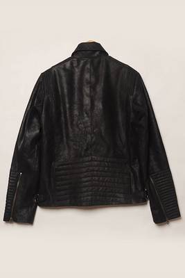 men's black lambskin leather biker jacket classic moto zip style modern ultimate 2