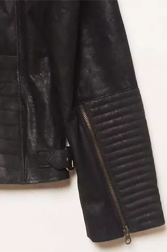 men's black lambskin leather biker jacket classic moto zip style modern ultimate