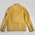 Men's yellow leather jacket motorcycle jacket pure lambskin  biker jacket