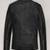 Stylish black lambskin leather biker jacket  slim fit moto style zipper jacket