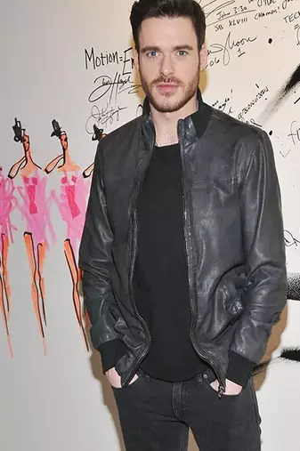 men's genuine lambskin leather bomber jacket ribbed cuffs and waist exclusive