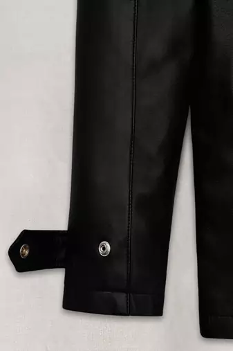 men's black lambskin leather biker jacket classic moto zip style stylish premium