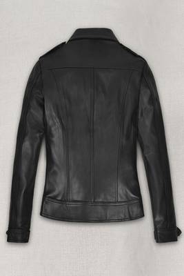 men's black lambskin cafe racer jacket band collar racer style classic 2