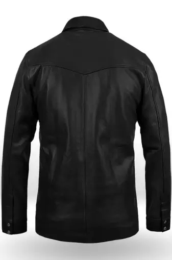 men's genuine lambskin leather biker jacket classic zip up style premium superior