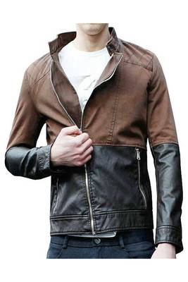 men's black lambskin leather jacket classic zip up style modern unique 1