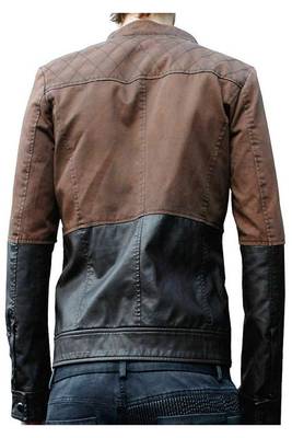 men's black lambskin leather jacket classic zip up style modern unique 2
