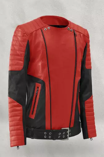 men's black lambskin leather biker jacket premium quilted design luxury