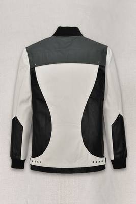 men's white lambskin leather biker jacket classic moto zip style advanced 2
