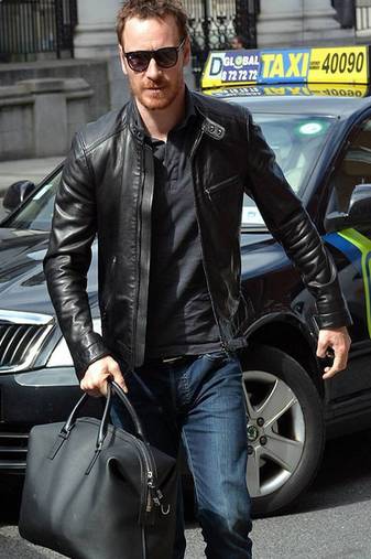 men's black lambskin leather jacket classic zip up style modern original