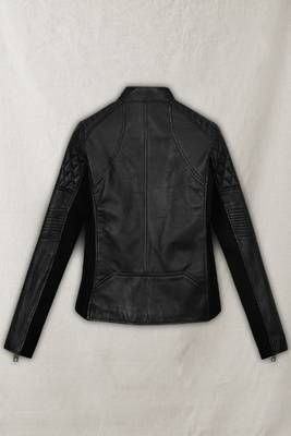 men's black lambskin leather biker jacket classic moto zip style stylish refined 2